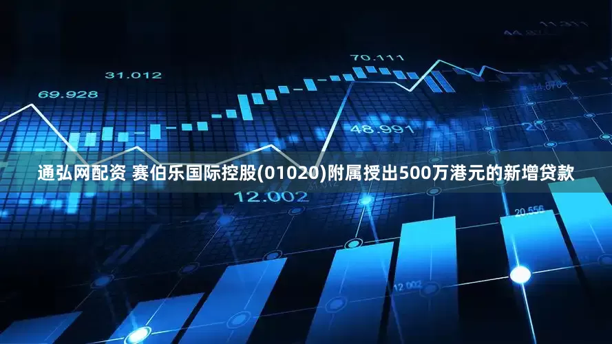 通弘网配资 赛伯乐国际控股(01020)附属授出500万港元的新增贷款